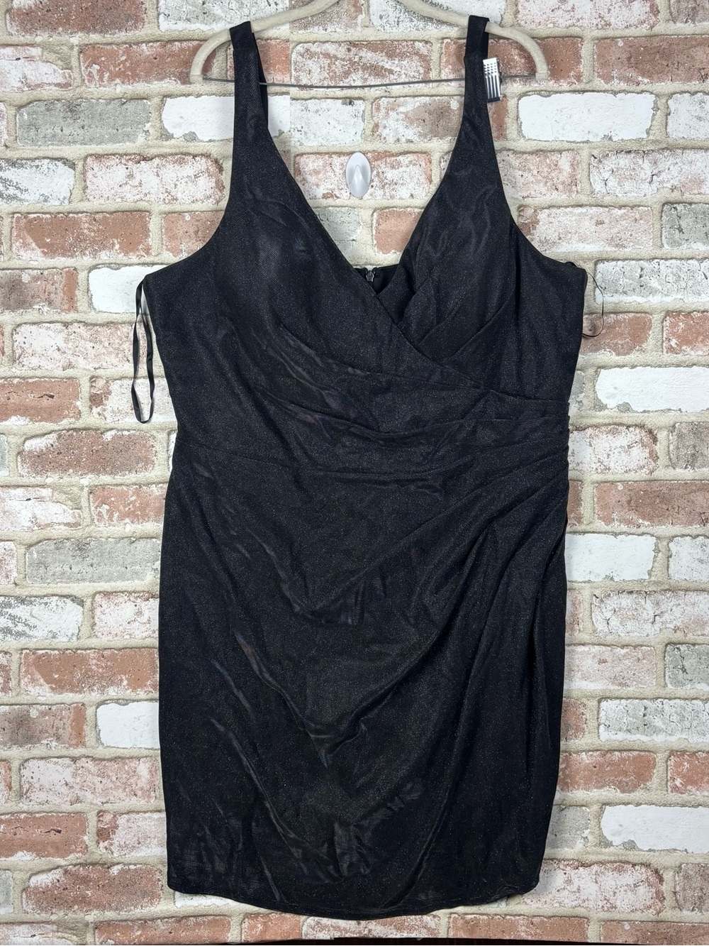 Dylan&Davids Short Black Cocktail Dress size 22 plus size women’s sparkle
